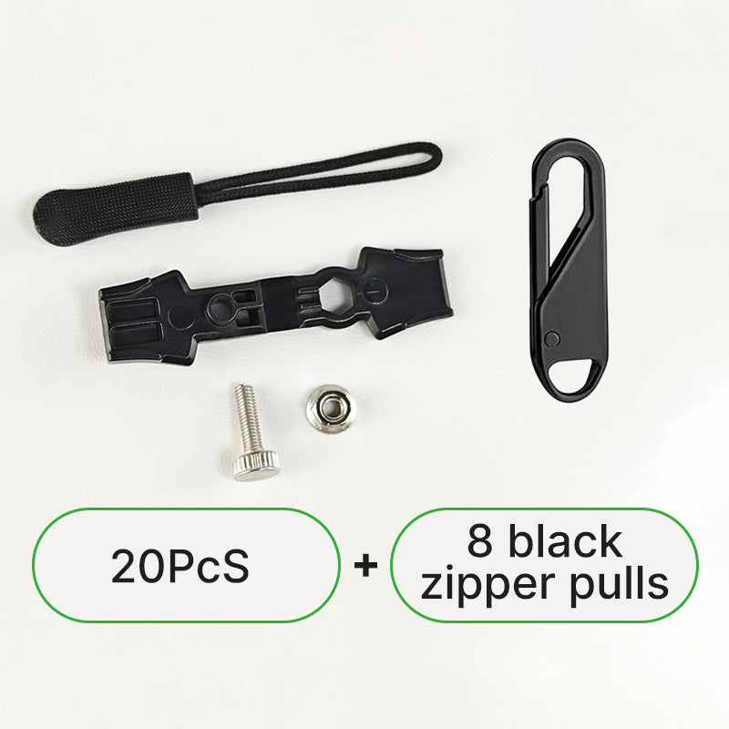π§π§³ Easy Installation Zipper Repair Kit β Durable Construction, Smooth Operation & Wide Compatibility for Clothing/Luggage!