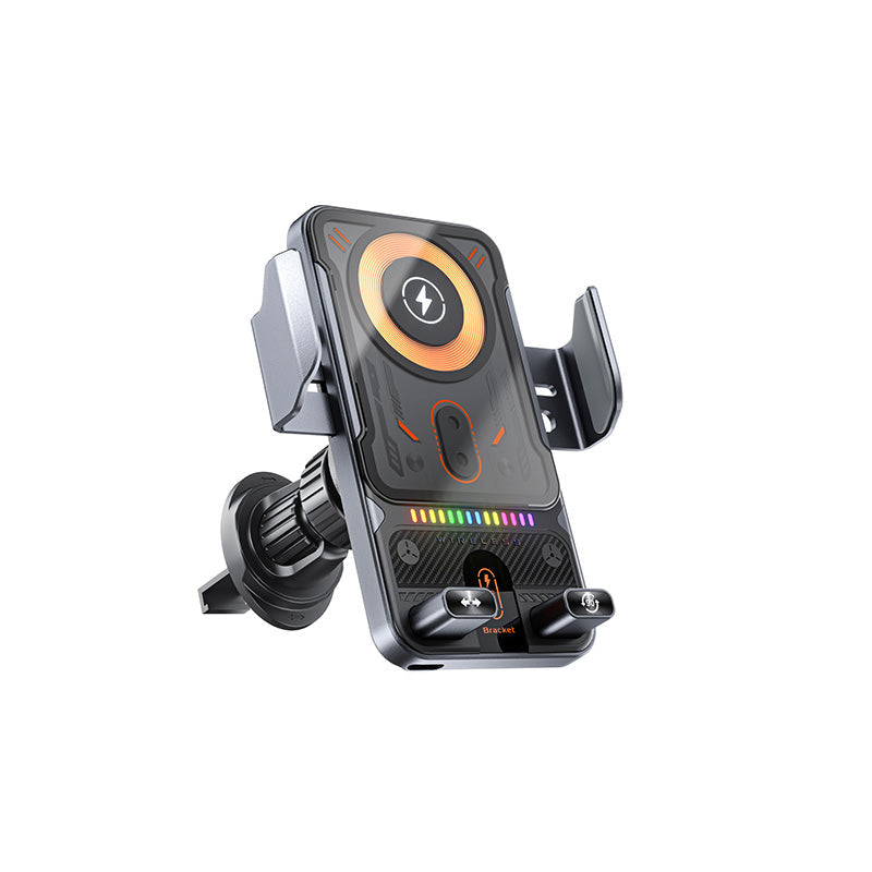 ๐40% OFF!๐ฑ 2-in-1 Car Phone Holder & Wireless Charger โ 360ยฐ Rotation, Strong Grip & Fast Charging ๐