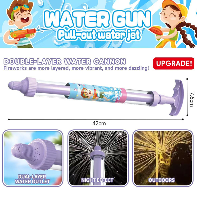π Bright rainbow LED water pistol | Summer fun that bursts into life as if by magic! β¨