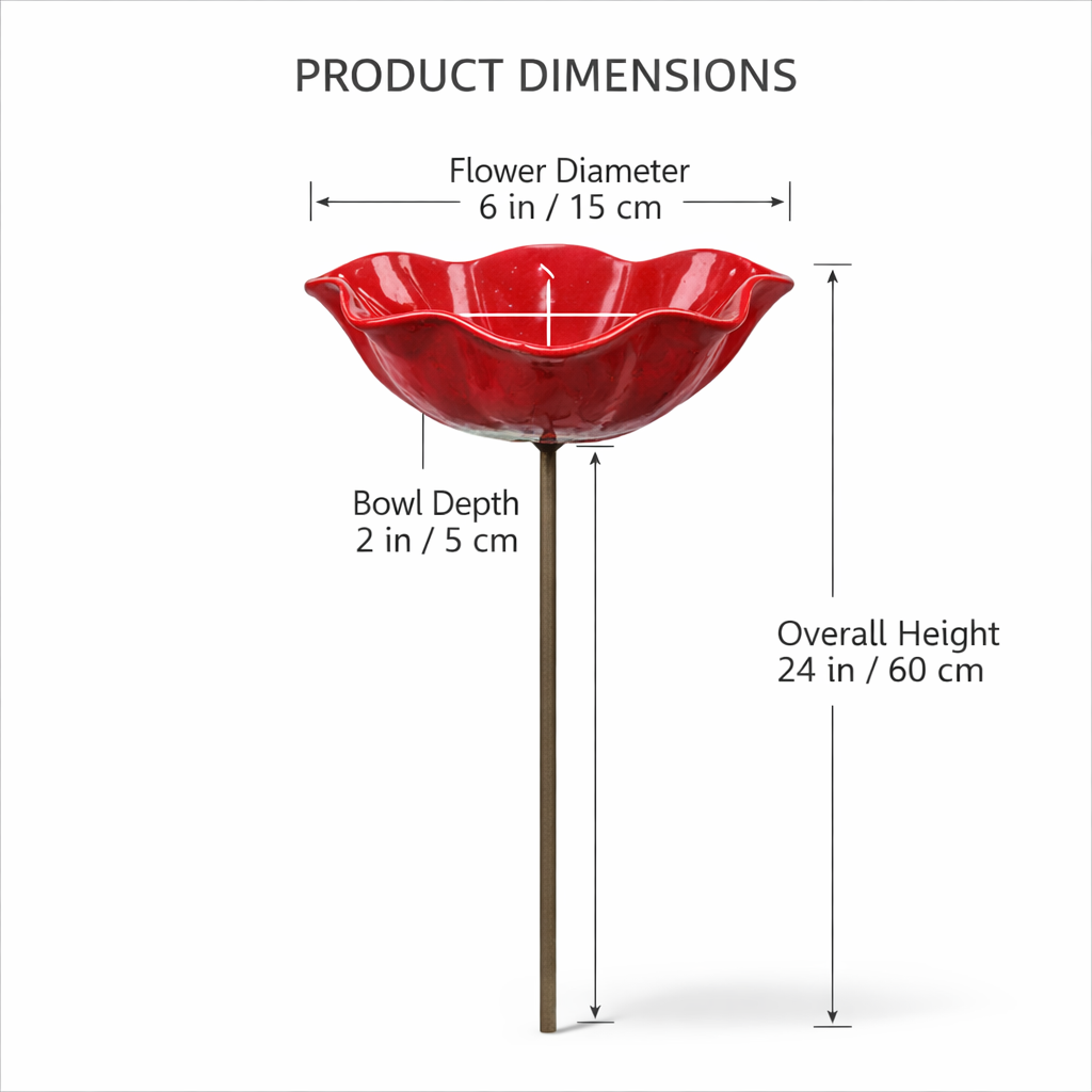 💖🎁2026 Mother's Day Gifts 50% Off--🎁Handmade Metal Flower Garden Stake🐦YUNPSOTM.
