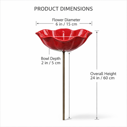 💖🎁2026 Mother's Day Gifts 50% Off--🎁Handmade Metal Flower Garden Stake🐦YUNPSOTM.