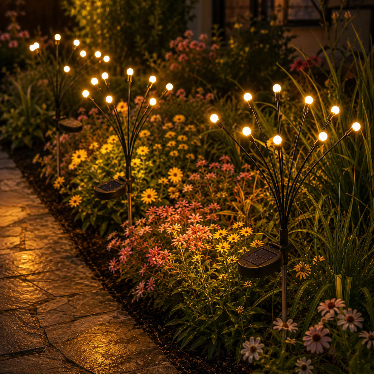 💐Outdoor Solar Firefly Lights