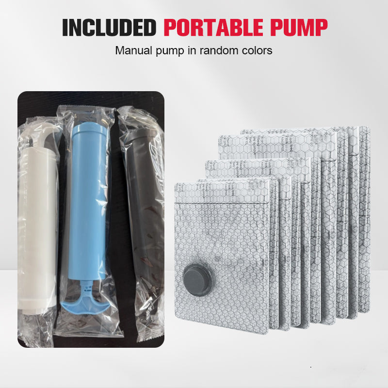 🔥 LAST DAY PROMOTION - 50%OFF 🔥 Travel Vacuum Storage Bags & Portable Pump Set YUNPSOTM.
