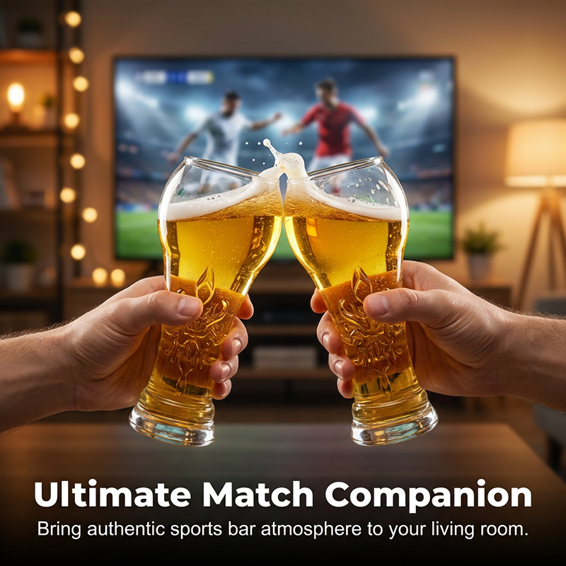 🔥LAST DAY SALE 50% OFF!!🔥Trophy Beer Mug – Football Fan Collectible 🏆 | For Home, Pub & Match Day 🍺⚽ | Perfect Gift for Footie Lovers 🎁.