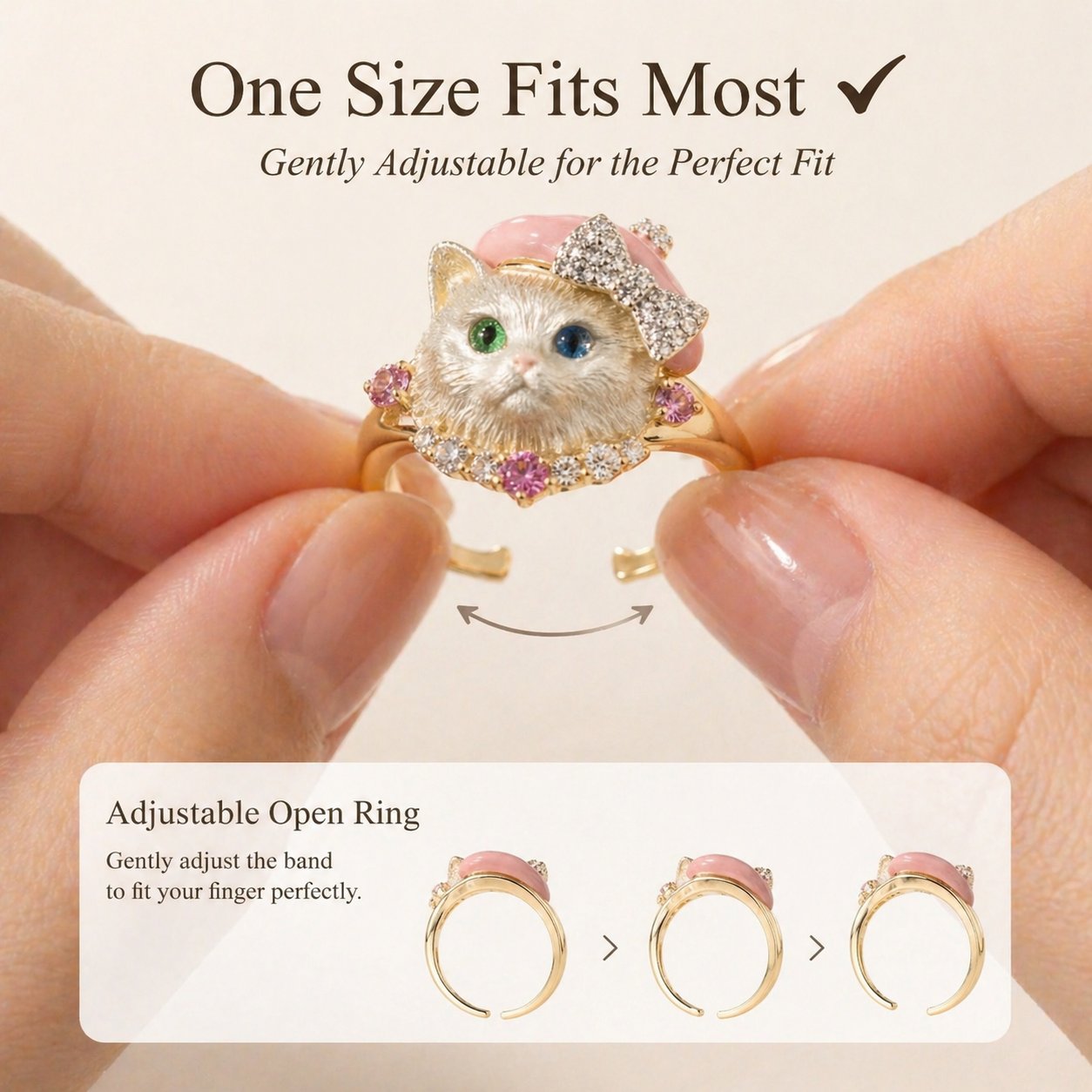 🐱Cute Cat Ring💍.