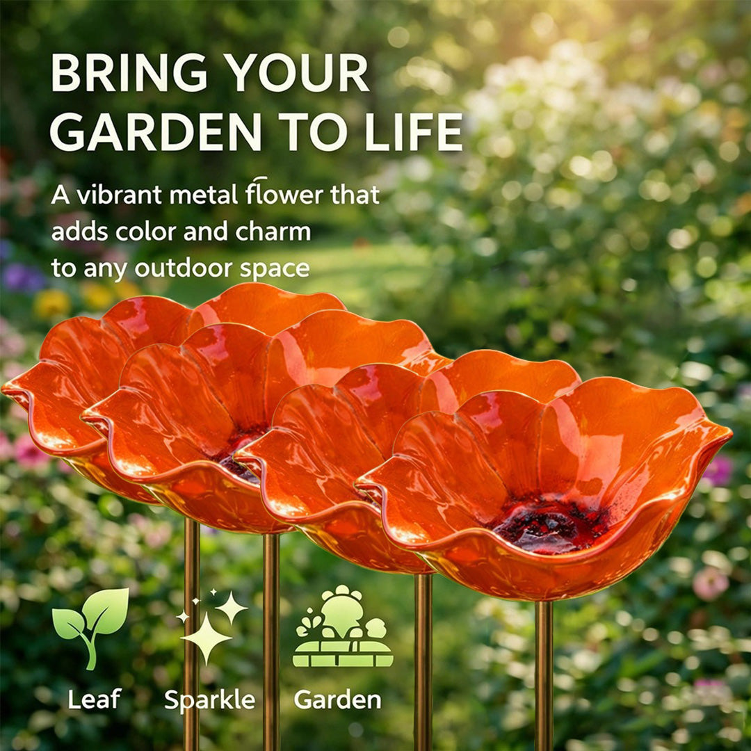 💖🎁2026 Mother's Day Gifts 50% Off--🎁Handmade Metal Flower Garden Stake🐦YUNPSOTM.