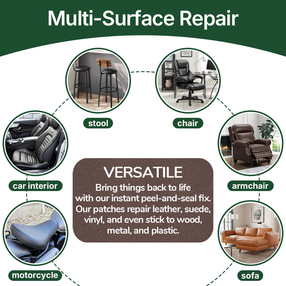 LAST DAY 49% Off - Self-Adhesive Leather Refinisher Cuttable Sofa Repair