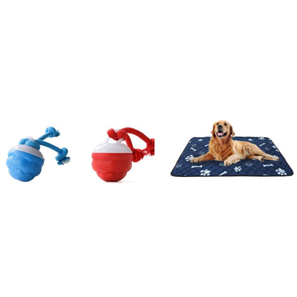 🎁 50% OFF NOW! 🐾 Interactive Pet Ball with Sound Activation & Auto Obstacle Avoidance – 3 Modes, Teeth Grinding Design, USB Rechargeable – Quiet Mode Available – for Dogs & Cats