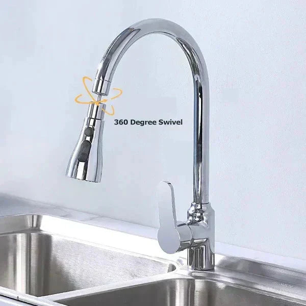 🔥Last Day $19.99!!⚡50K+ SOLD!🏠720° Rotatable 3 Function Kitchen Faucet Spray Head.