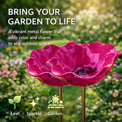 💖🎁2026 Mother's Day Gifts 50% Off--🎁Handmade Metal Flower Garden Stake🐦YUNPSOTM.