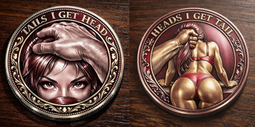 🌹Early Valentine Sale 60% OFF -❤️Heads I Get Tail / Tails I Get Head Commemorative Coin