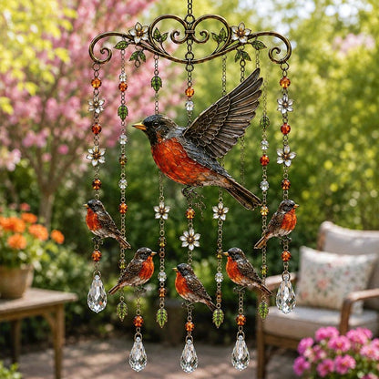 🐦🎐Last Day 49% OFF - 🐦🎐Graceful Hummingbird Wind Chime.
