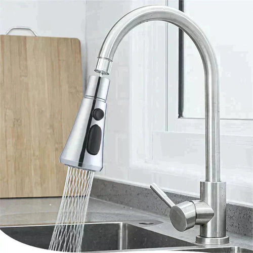 🔥Last Day $19.99!!⚡50K+ SOLD!🏠720° Rotatable 3 Function Kitchen Faucet Spray Head.
