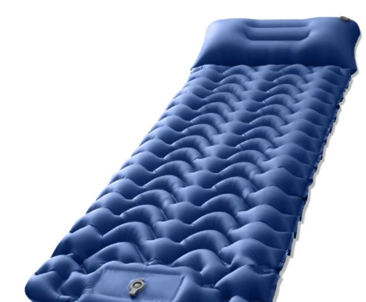 🏕️ 50% OFF NOW! 🛌 Outdoor Tent Inflatable Cushion – Premium Mattress – Quick inflation, compact & ergonomic support – perfect for camping, hiking or beach trips 🌊.