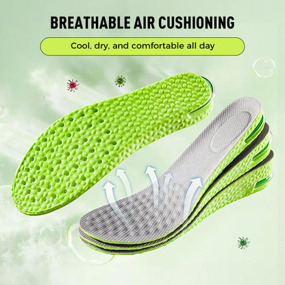 📢40% OFF!! ⏰ROSOPLTM Comfortable cushioned insoles that increase height: walk effortlessly and in style!👟.