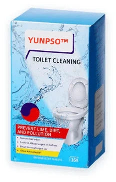 🔥BUY 3 GET 2 FREE🔥YUNPSOTM  Lemon Scent Toilet Bowl Cleaner Tablets.