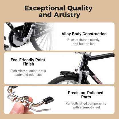🚲 50% OFF NOW! 🎁 DIY Bicycle Model Scale – Creative Assembly Kit, High-Quality Materials & Perfect for Hobbyists & Gift Giving 🔧.