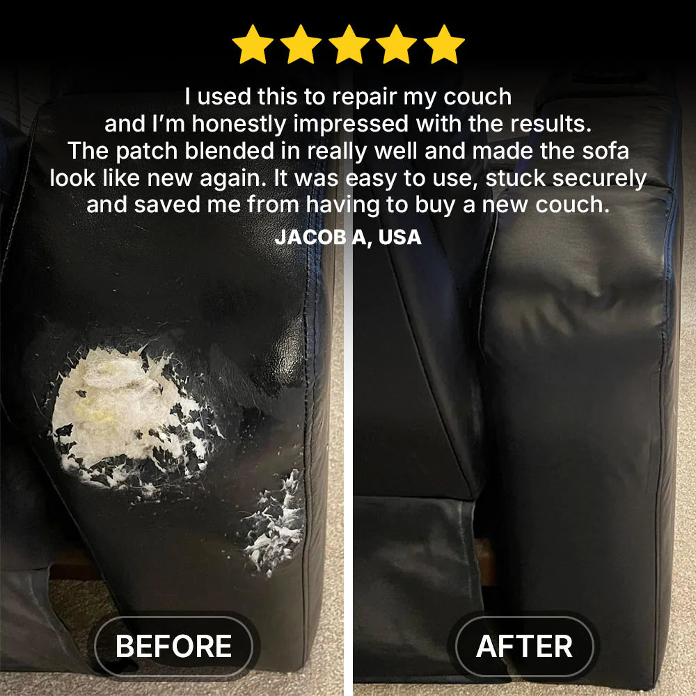 LAST DAY 49% Off - Self-Adhesive Leather Refinisher Cuttable Sofa Repair