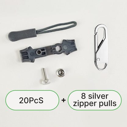 🔧🧳 Easy Installation Zipper Repair Kit – Durable Construction, Smooth Operation & Wide Compatibility for Clothing/Luggage!