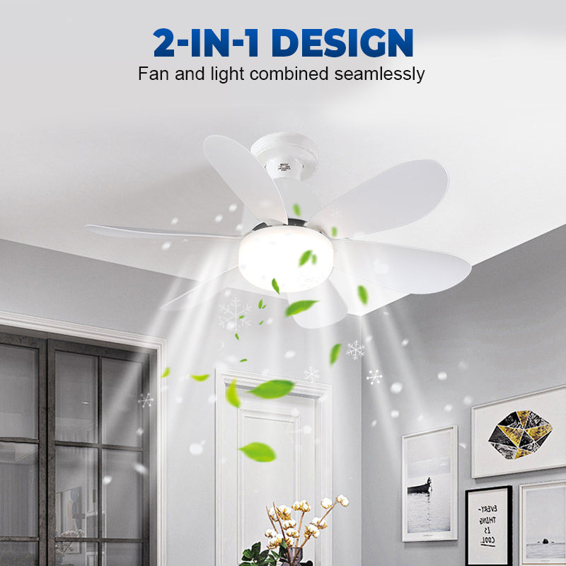 🔥LAST DAY - 50% OFF🌬️ 2-in-1 Remote-Controlled Ceiling Fan with LED Light – Energy-Efficient. Quiet Motor & Perfect for Home Comfort 🏠