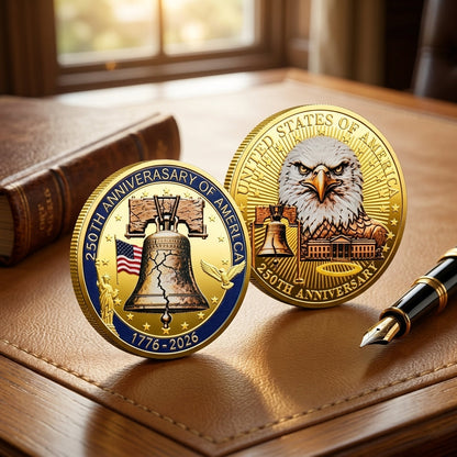 🔥LAST DAY 50% OFF✨9PCS USA 250th Anniversary Commemorative Coin Gift Set.