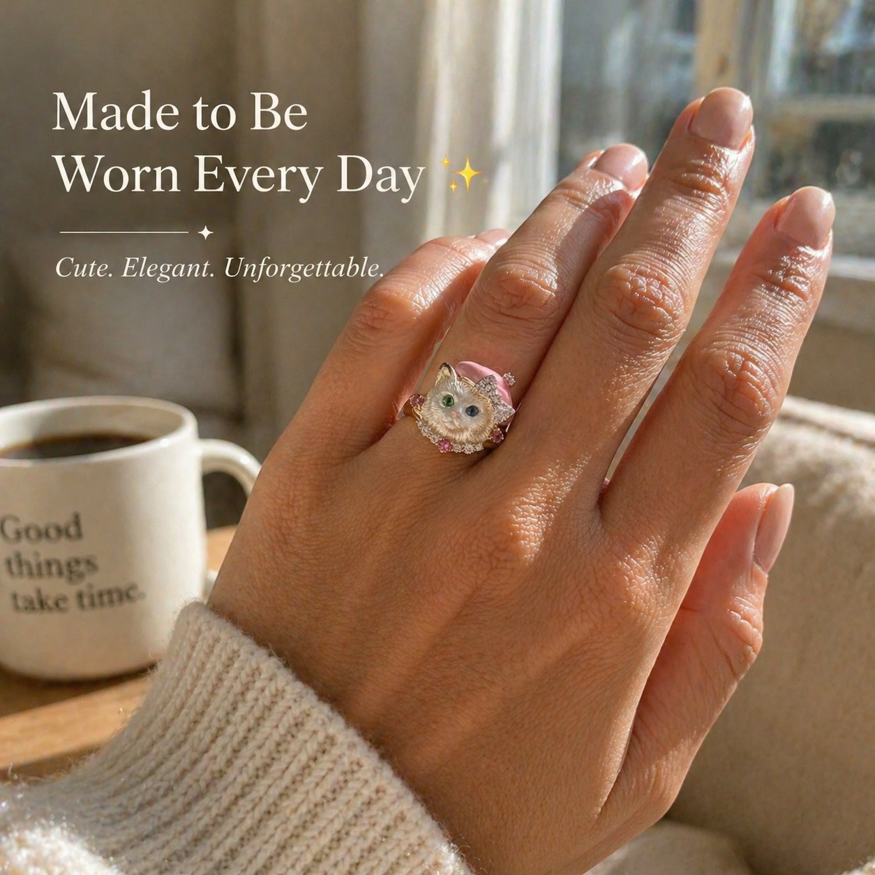 🐱Cute Cat Ring💍.