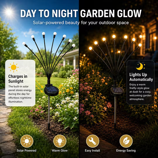 💐Outdoor Solar Firefly Lights
