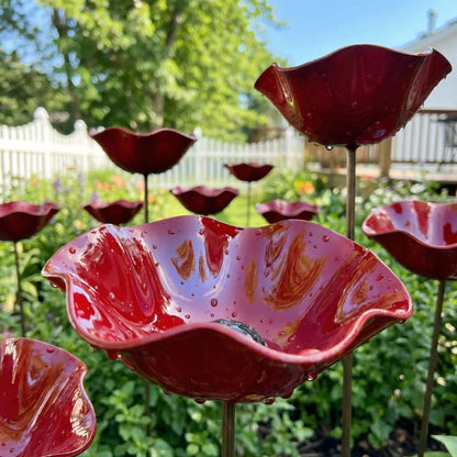 💖🎁2026 Mother's Day Gifts 50% Off--🎁Handmade Metal Flower Garden Stake🐦YUNPSOTM.