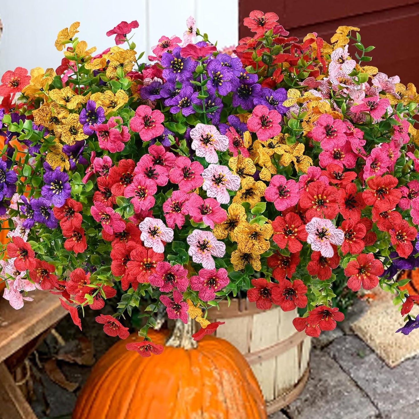 Vibrant Artificial Flowers: 365 Days of Spring 🌿.