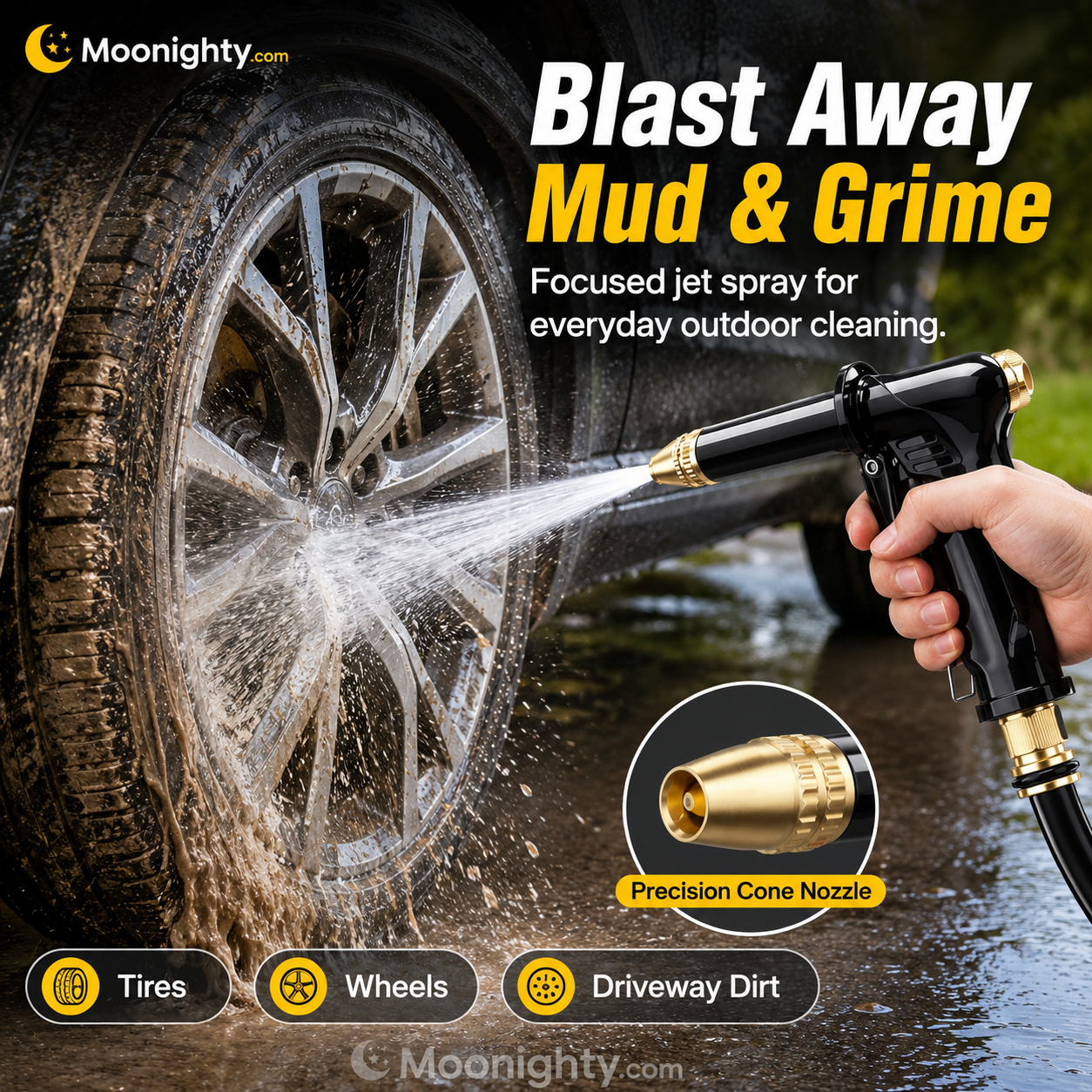 💪LAST DAY BUY 2 GET 1 FREE!!🏆High-Pressure Washer Spray Nozzle Set