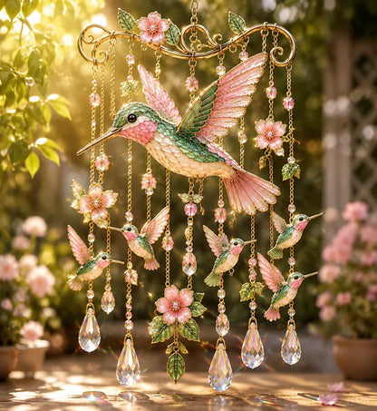 🐦🎐Last Day 49% OFF - 🐦🎐Graceful Hummingbird Wind Chime.