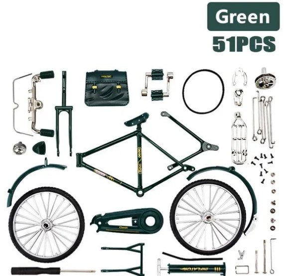🚲 50% OFF NOW! 🎁 DIY Bicycle Model Scale – Creative Assembly Kit, High-Quality Materials & Perfect for Hobbyists & Gift Giving 🔧.