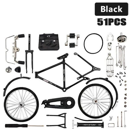 🚲 50% OFF NOW! 🎁 DIY Bicycle Model Scale – Creative Assembly Kit, High-Quality Materials & Perfect for Hobbyists & Gift Giving 🔧.