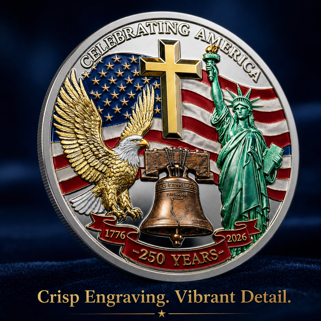 Cumuno™ United States 250th Anniversary Coin