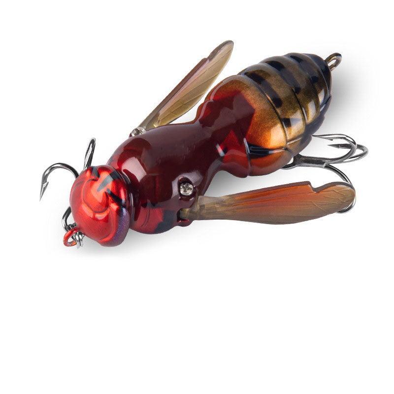 🔥  🐝 Bionic Wasp Topwater Lure That Triggers Explosive Strikes.