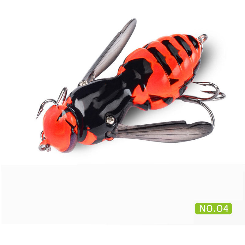 🔥  🐝 Bionic Wasp Topwater Lure That Triggers Explosive Strikes.