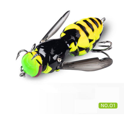🔥  🐝 Bionic Wasp Topwater Lure That Triggers Explosive Strikes.