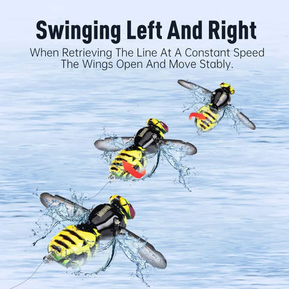 🔥  🐝 Bionic Wasp Topwater Lure That Triggers Explosive Strikes.