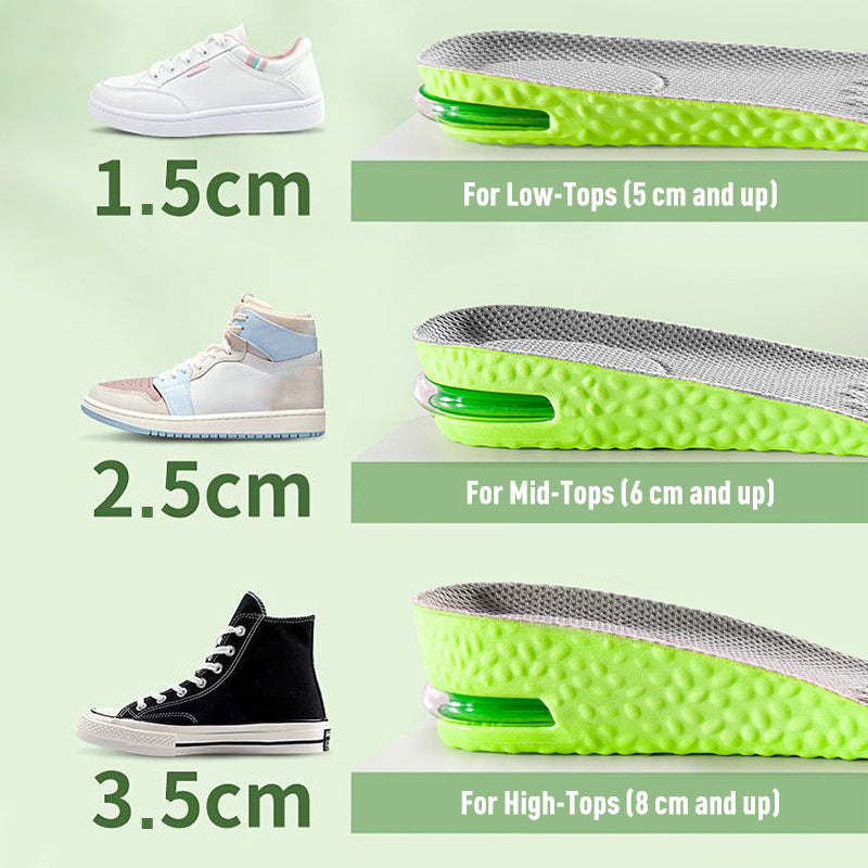 📢40% OFF!! ⏰ROSOPLTM Comfortable cushioned insoles that increase height: walk effortlessly and in style!👟.