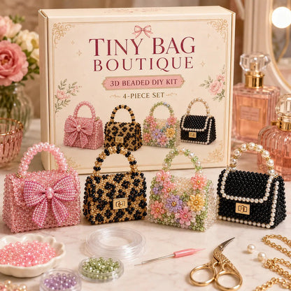 🧵✨ Creative Beaded Mini World 3D DIY Kit Collection.