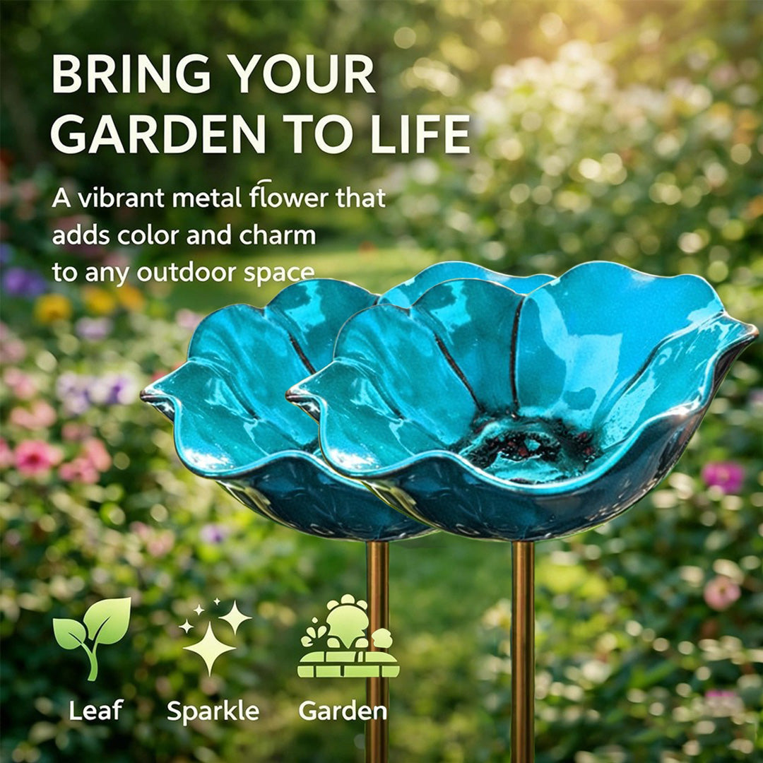 💖🎁2026 Mother's Day Gifts 50% Off--🎁Handmade Metal Flower Garden Stake🐦YUNPSOTM.