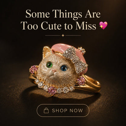 🐱Cute Cat Ring💍.