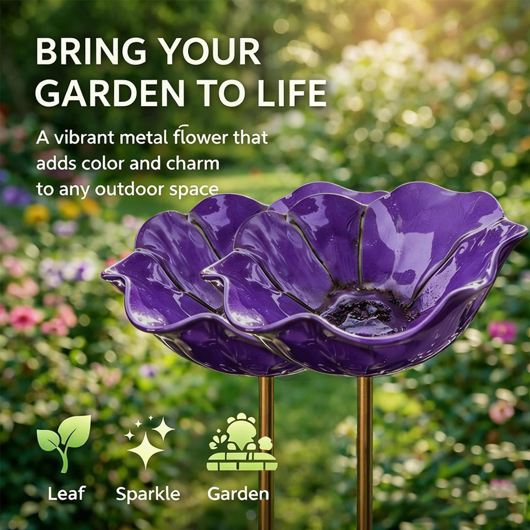 💖🎁2026 Mother's Day Gifts 50% Off--🎁Handmade Metal Flower Garden Stake🐦YUNPSOTM.