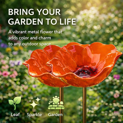 💖🎁2026 Mother's Day Gifts 50% Off--🎁Handmade Metal Flower Garden Stake🐦YUNPSOTM.