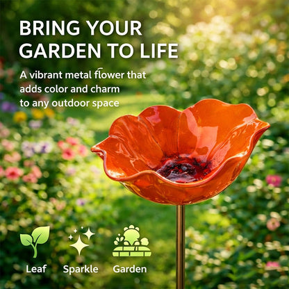 💖🎁2026 Mother's Day Gifts 50% Off--🎁Handmade Metal Flower Garden Stake🐦YUNPSOTM.
