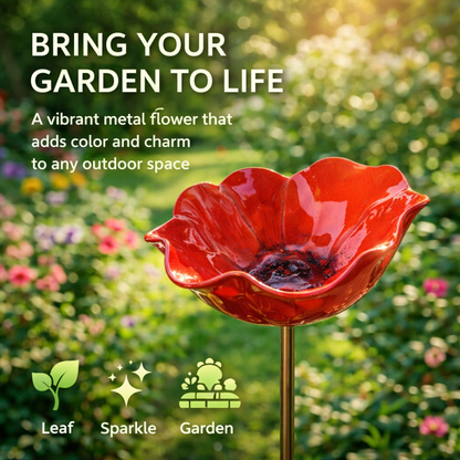 💖🎁2026 Mother's Day Gifts 50% Off--🎁Handmade Metal Flower Garden Stake🐦YUNPSOTM.