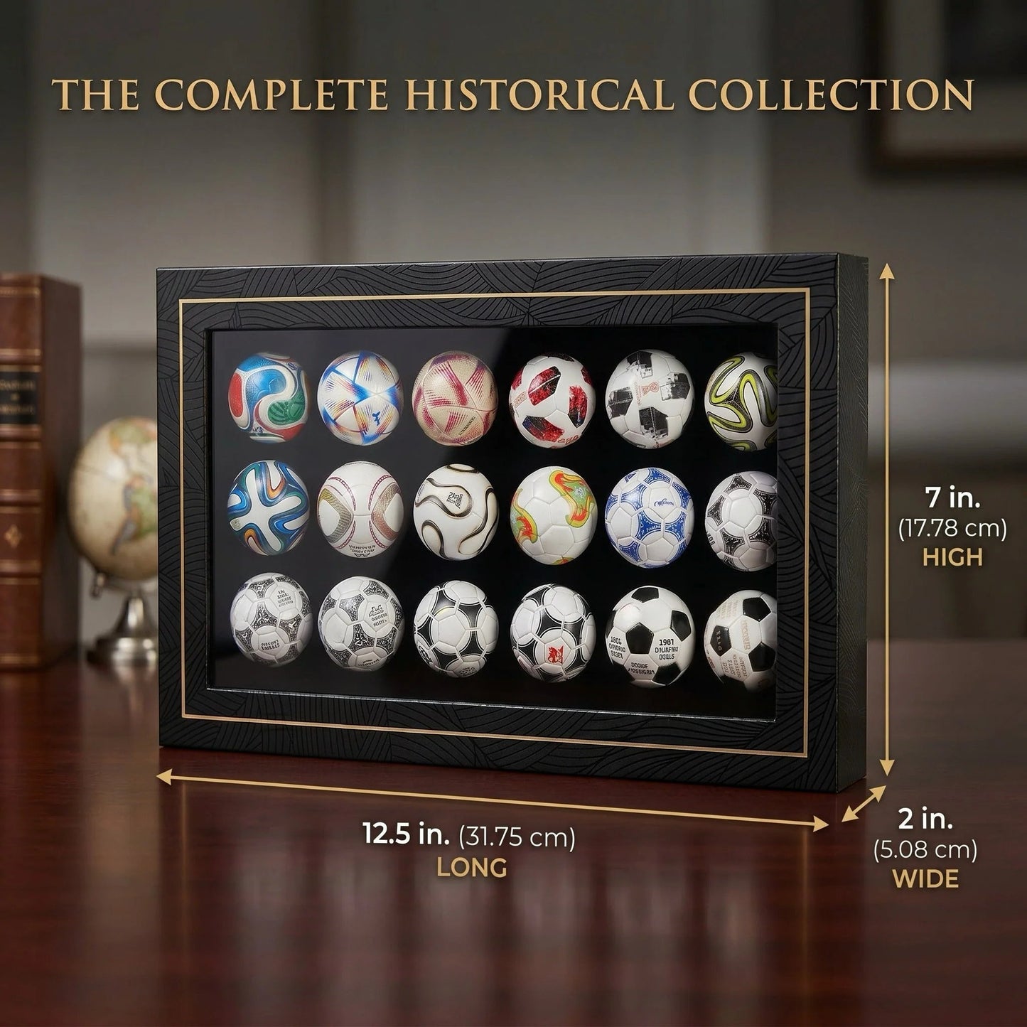 ⚽2026 World Cup Sale🔥 Up to 49% OFF! - 🏆 Handcrafted Mini Soccer Ball Collection (1970–2026)