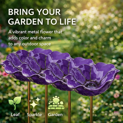 💖🎁2026 Mother's Day Gifts 50% Off--🎁Handmade Metal Flower Garden Stake🐦YUNPSOTM.