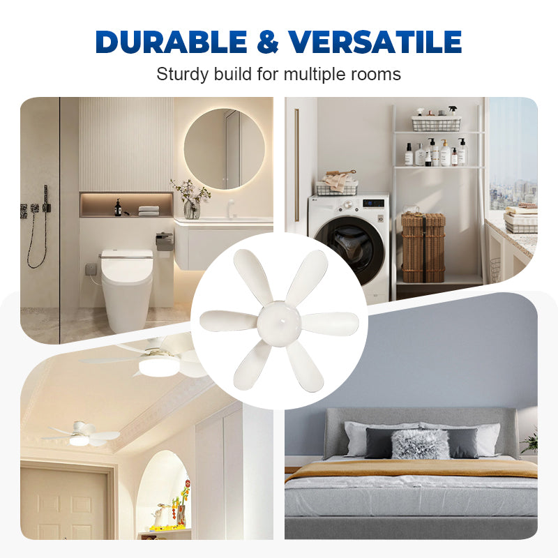 🔥LAST DAY - 50% OFF🌬️ 2-in-1 Remote-Controlled Ceiling Fan with LED Light – Energy-Efficient. Quiet Motor & Perfect for Home Comfort 🏠