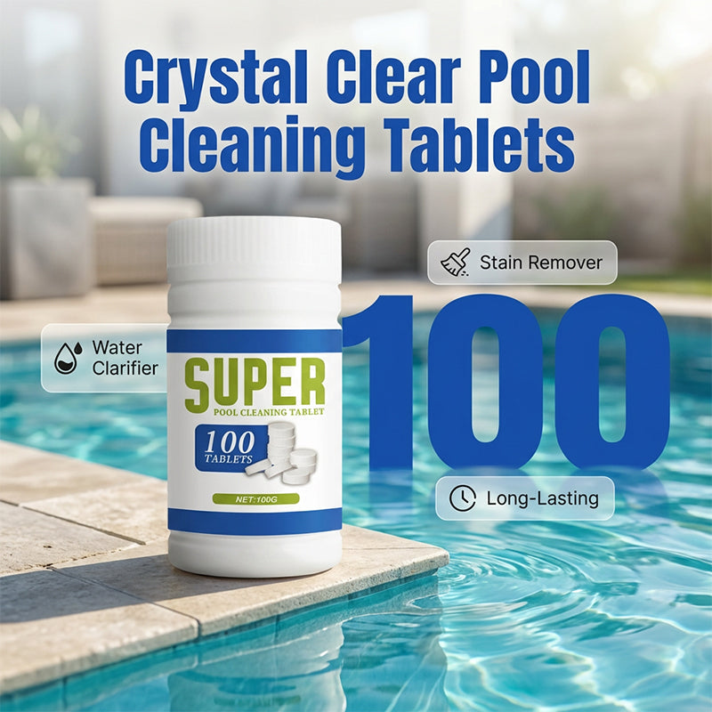 📢📢50% OFF !! ⏰Multi-Action Pool Cleaning Tablets.